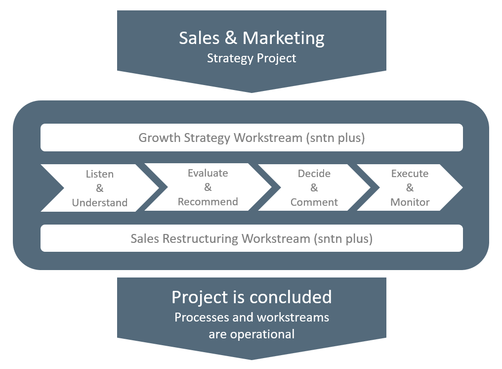 sntn / Sales & Marketing Strategy